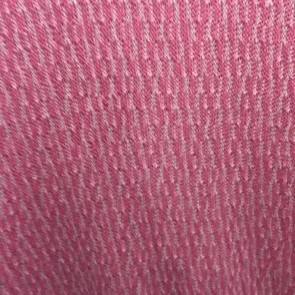 Chelsea & Theodore XXL pink and white lightweight knit sweater - Picture 4 of 6